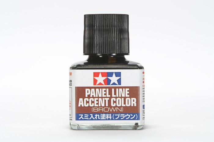 Tamiya Black Panel Line Accent Color TAM87131