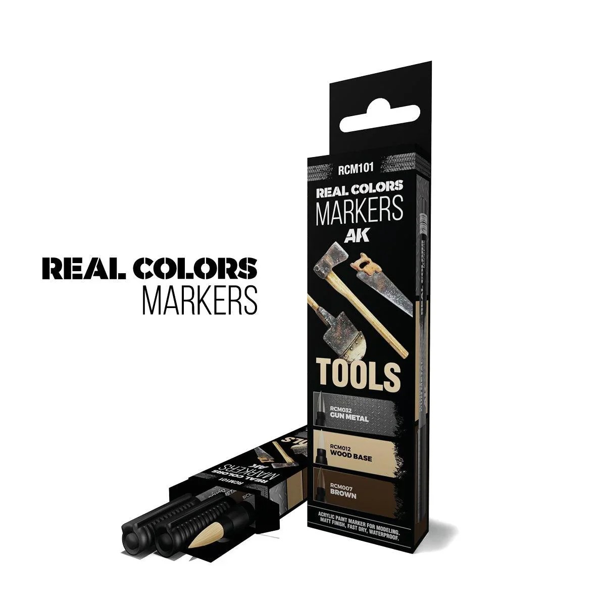 AK Interactive Real Colors Markers Set RCM – US