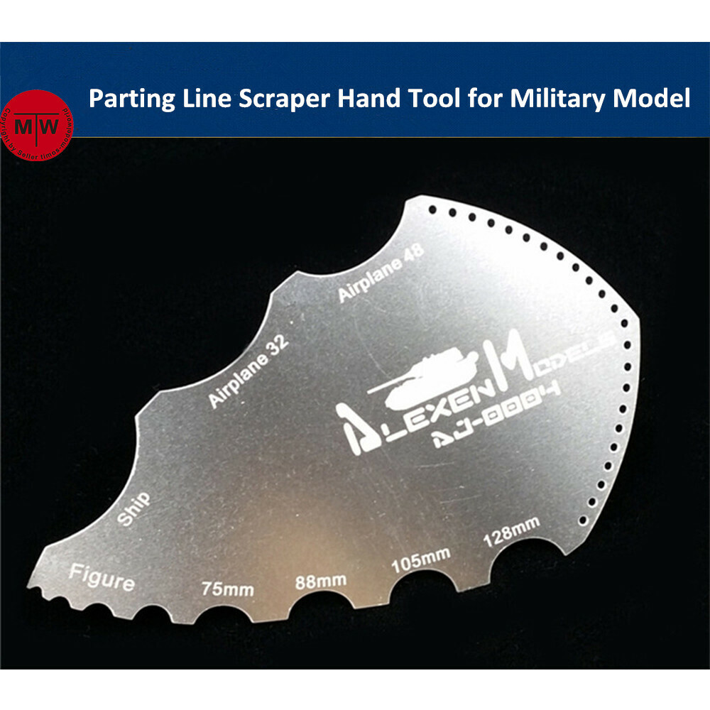 Alexen Model Parting Line Scraper Hand Tool for Assembly Model Hobby Kits