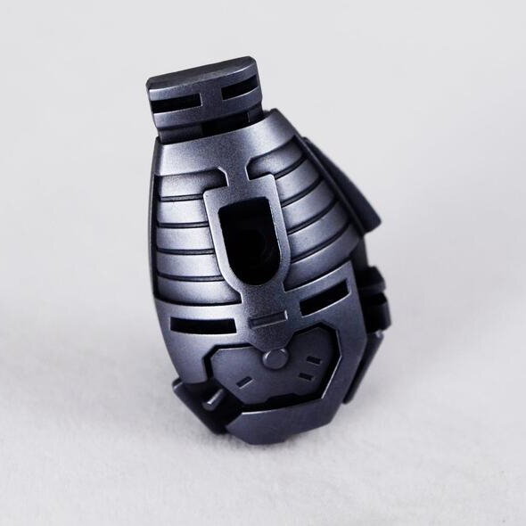 modo NEO C-068 Hobby Chrome Effect Powder Black (3ml) for Plastic Model Kits