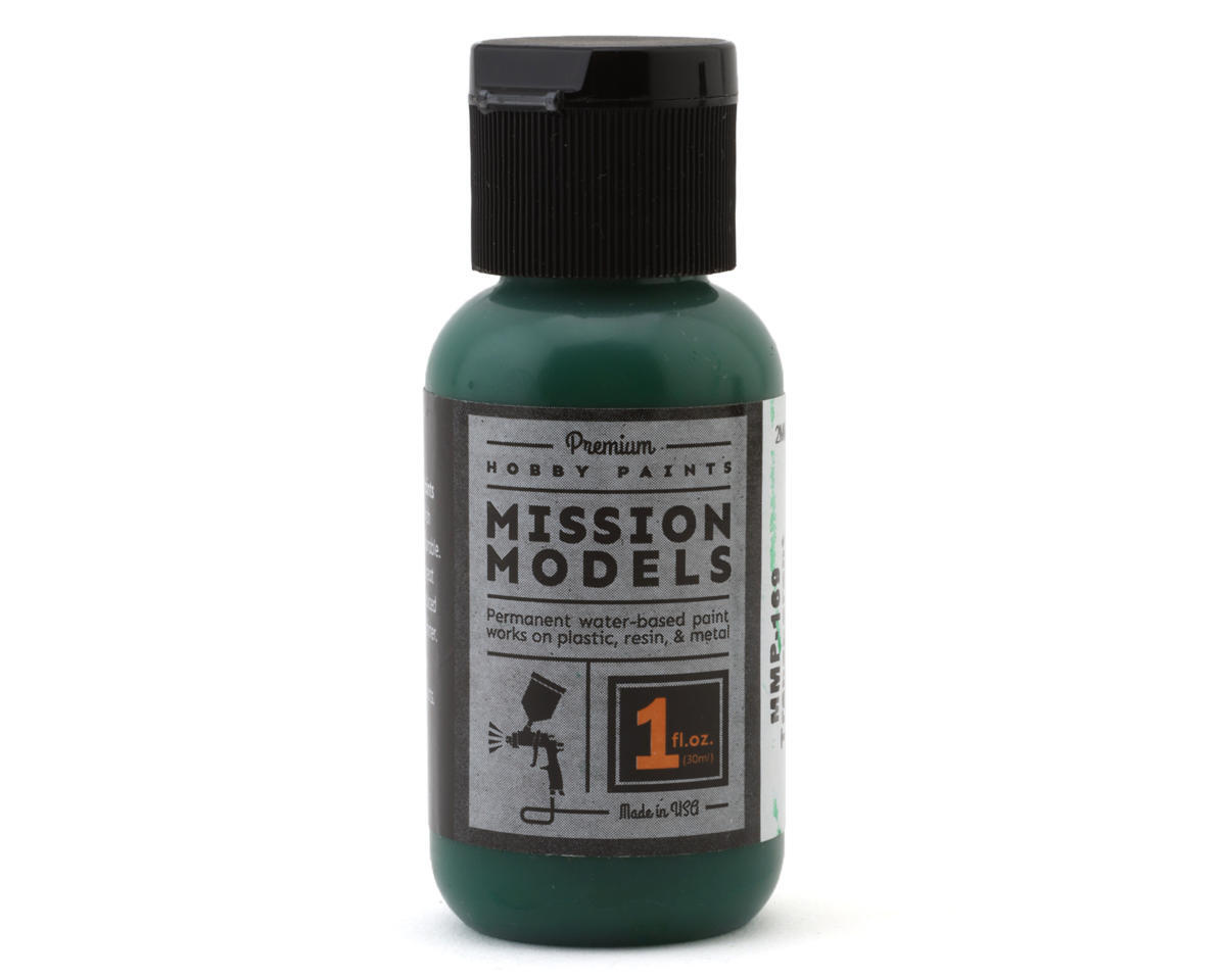 Mission Models Transparent Green Acrylic Hobby Paint (1oz) [MIOMMP-169]