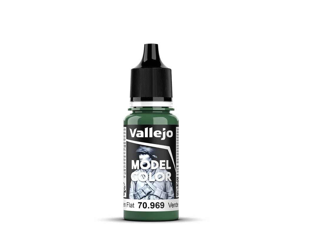 Model Color 70969 Park Green Flat 17ml Acrylic Miniatures Hobby Paint Tool