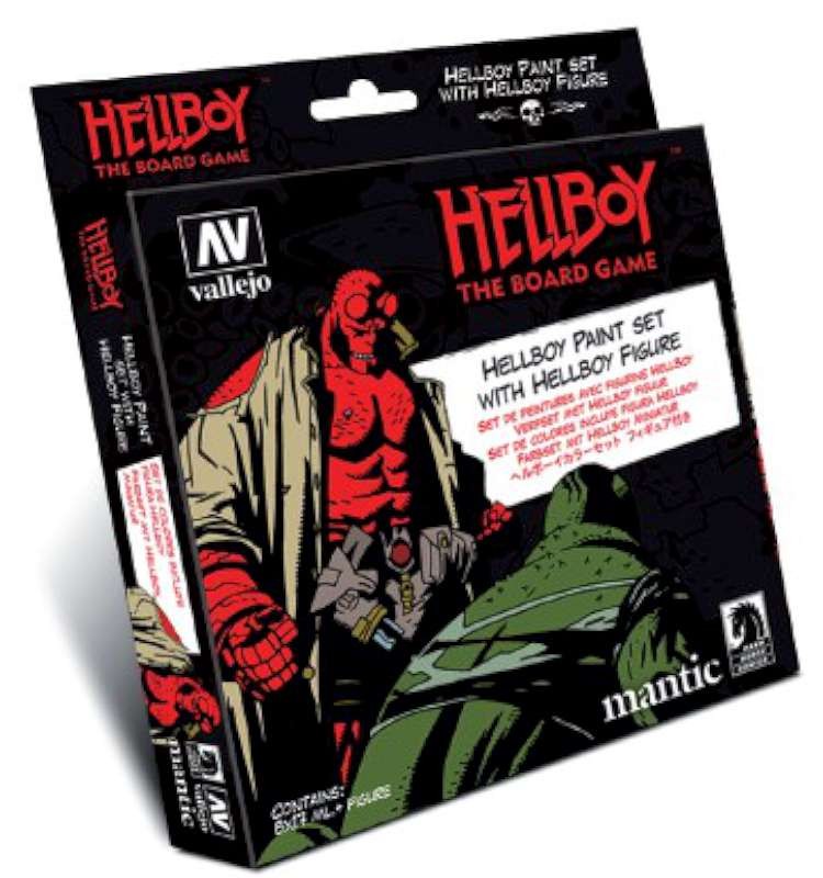 17ml Bottle Hellboy Board Game Figures Model Color Paint Set (8 Colors)