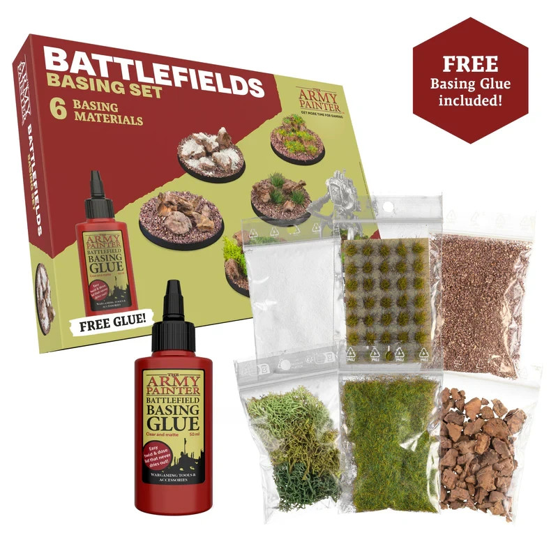 The Army Painter Battlefields Basing Set Miniature Terrain Base NEW