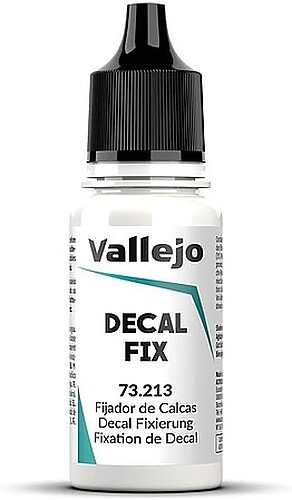 Vallejo DECAL FIX 17ml – Hobby and Model Acrylic Paint – #73213