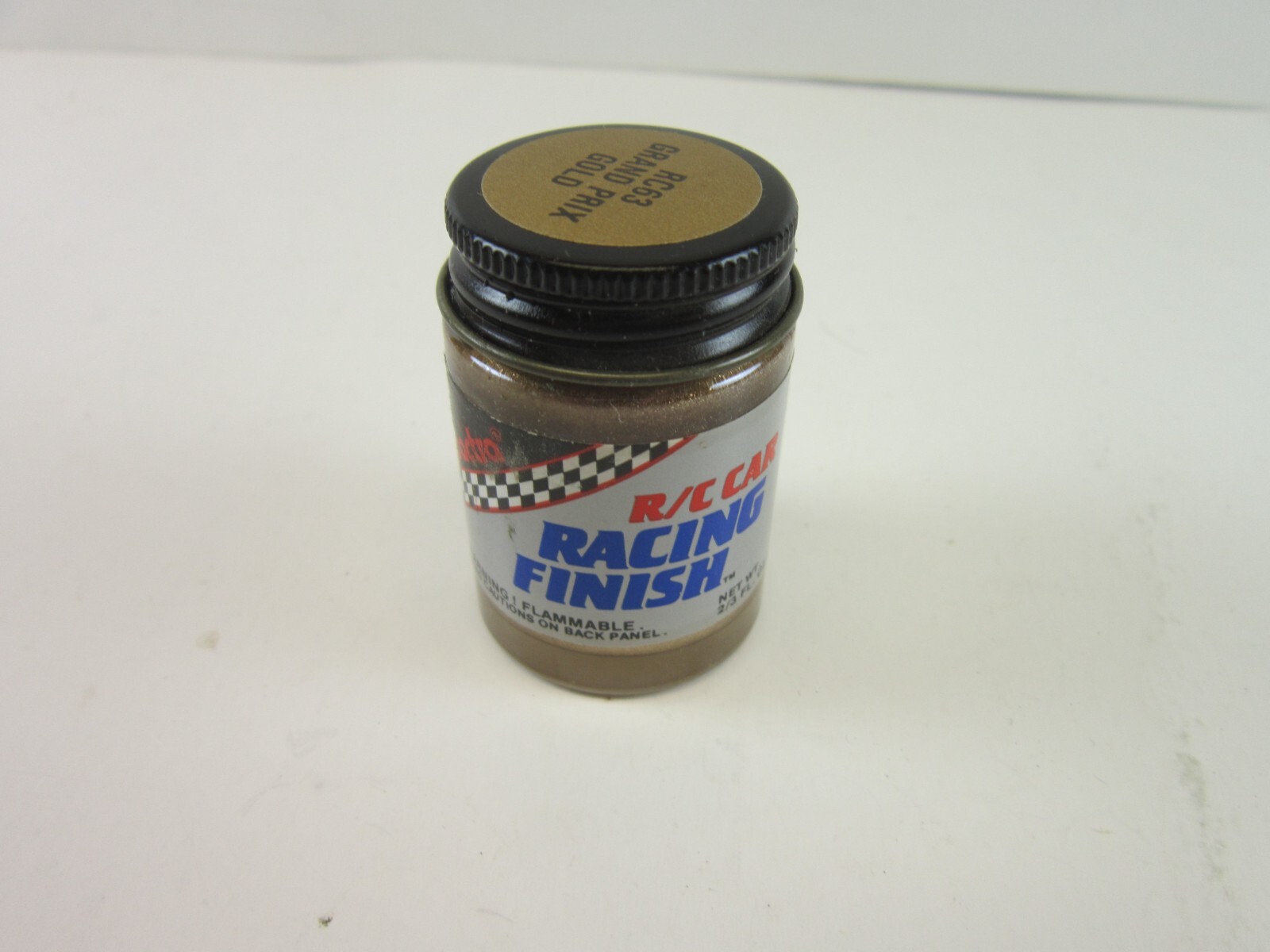 Pactra R/C Car Racing Finish RC63 Grand Prix Gold 2/3 Oz New