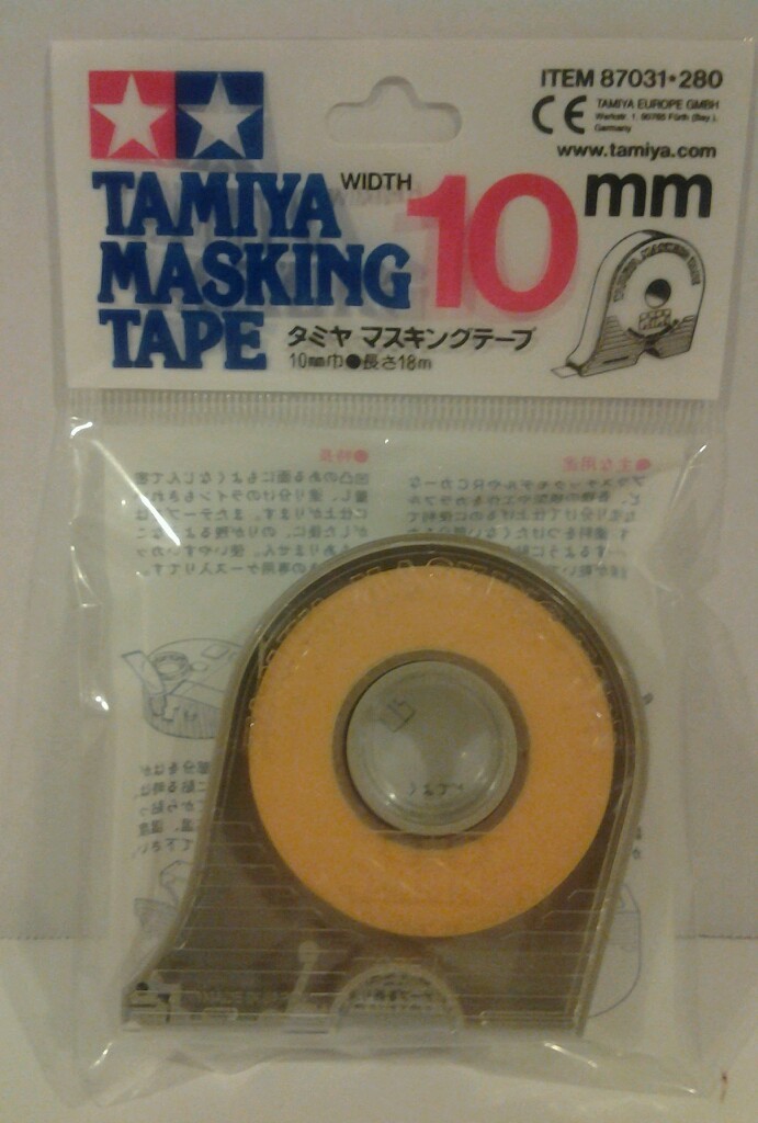 Tamiya masking tape 87031,10mm with dispenser.