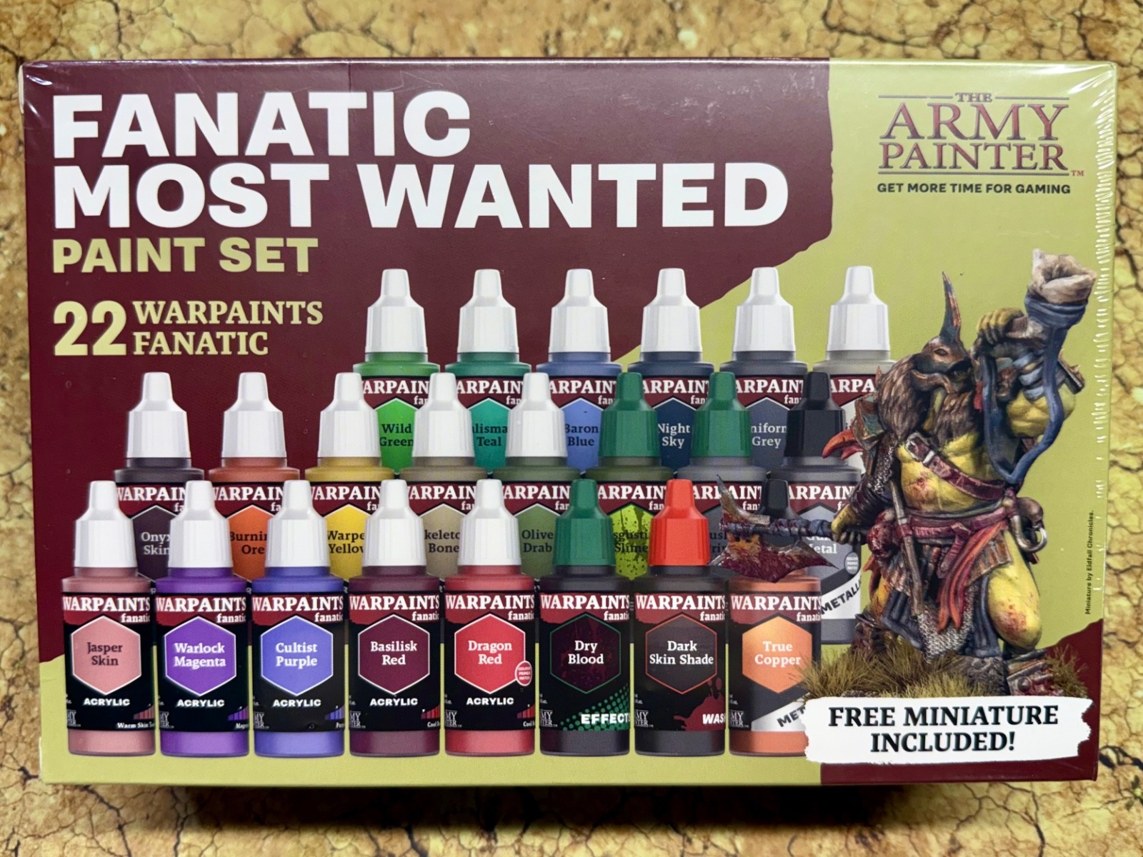 Army Painter Warpaints Fanatic Most Wanted Paint Set 5713799807112 Miniature NEW