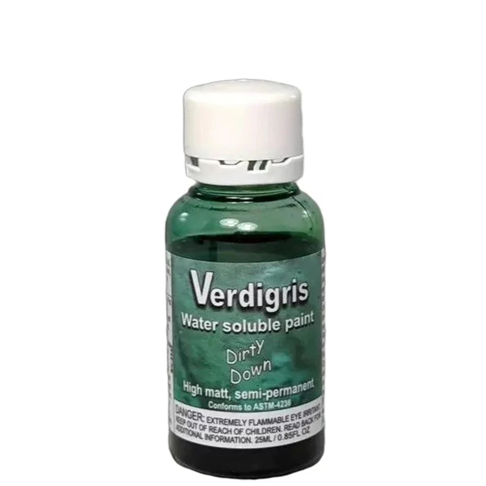 Dirty Down “Verdigris” Water Soluble Paint for Weathering 25ml DDV001