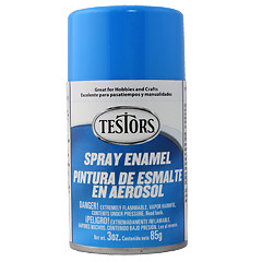 Testors Gloss Light Blue Enamel Spray Paint 3oz 1208