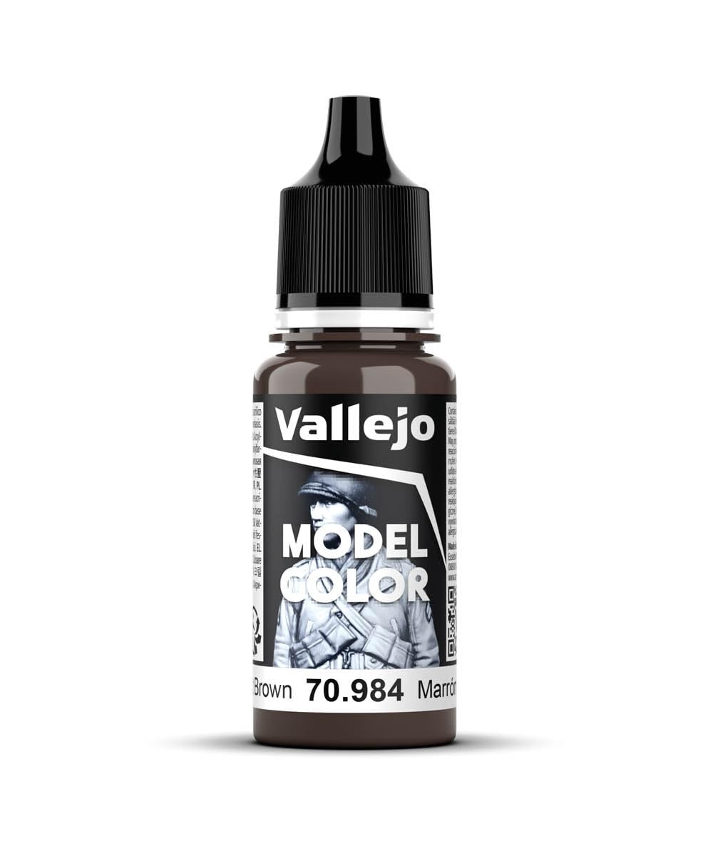 Flat Brown Paint, 17ml
