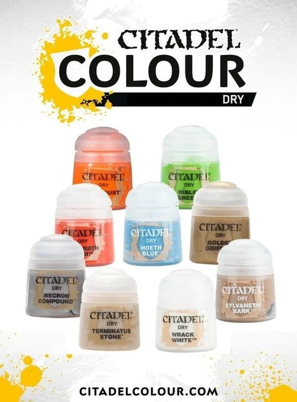 Games Workshop Citadel Dry Paints (12ml)