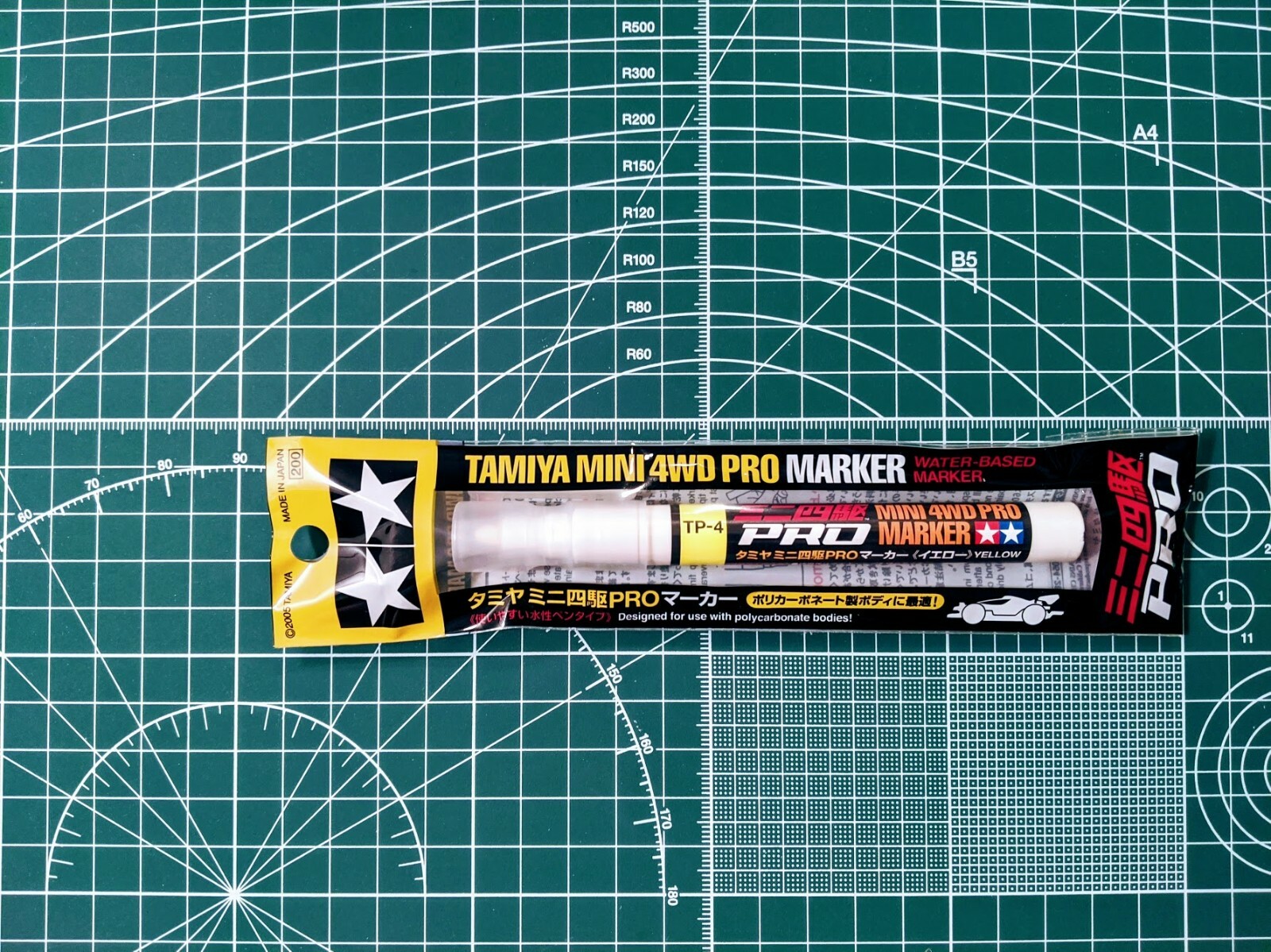 Tamiya Mini 4WD PRO Marker TP-4 Yellow Water-Based Marker 89104