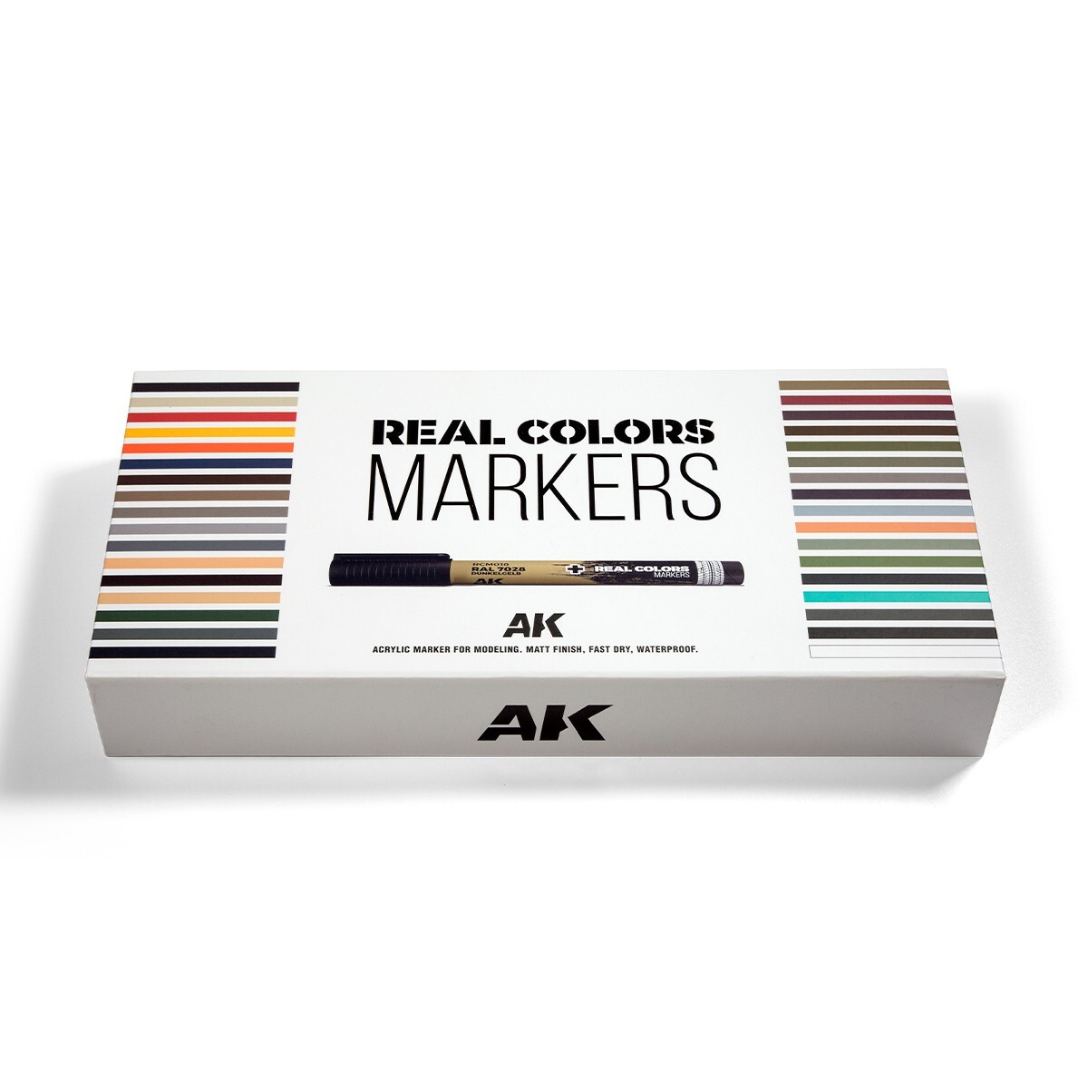 AK Interactive Real Colors Markers Special Box Real Colors Markers – 34 Units