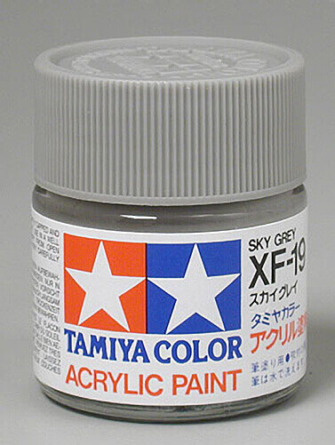 Tamiya Acrylic XF-19 Sky Gray 3/4 oz Paint Jar 81319