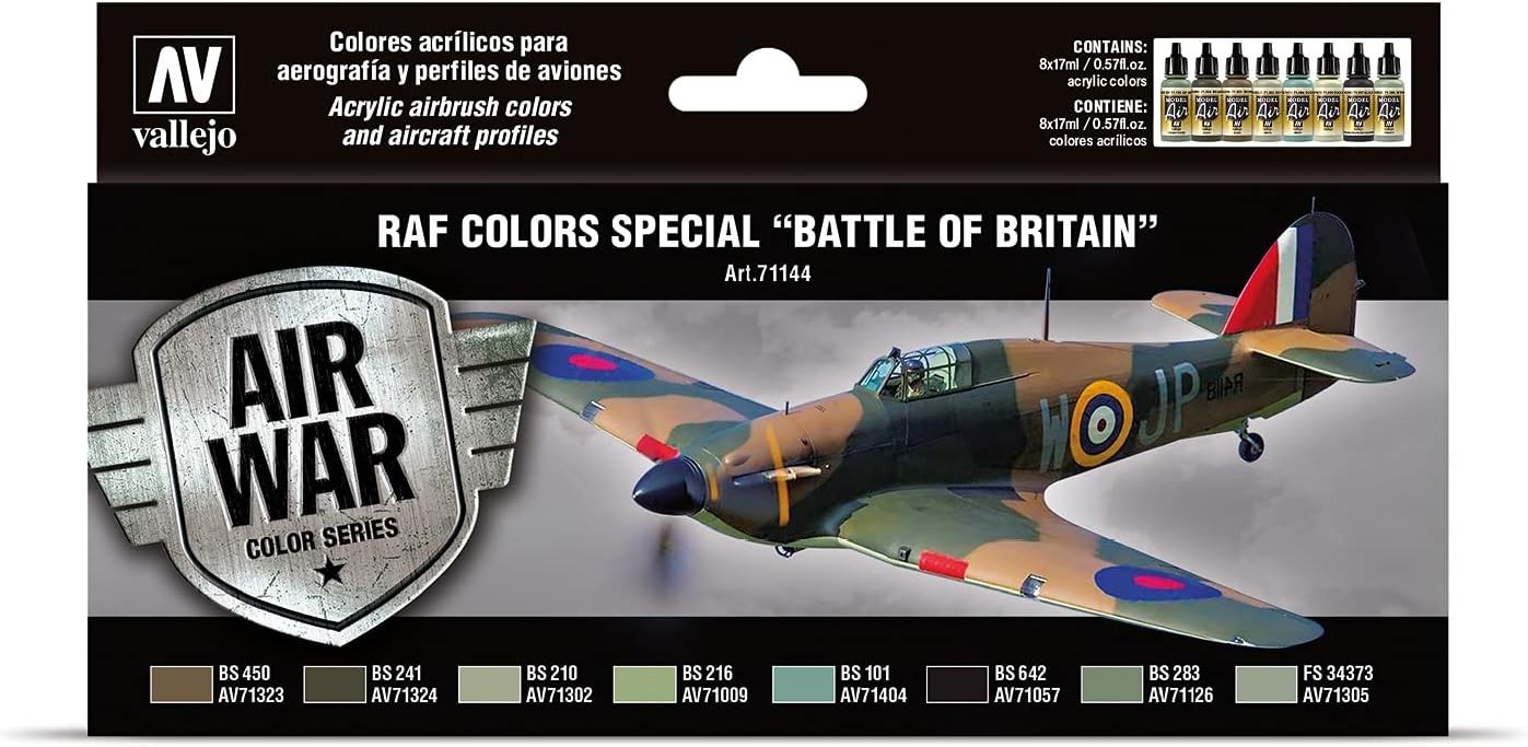 Vallejo RAF Colors Special Battle of Britain ‘Air War Color Series’ Model Paint