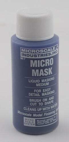 Microscale MI-7 Micro-Mask Liquid Masking Tape 1 oz (30 ml) Plastic Bottle