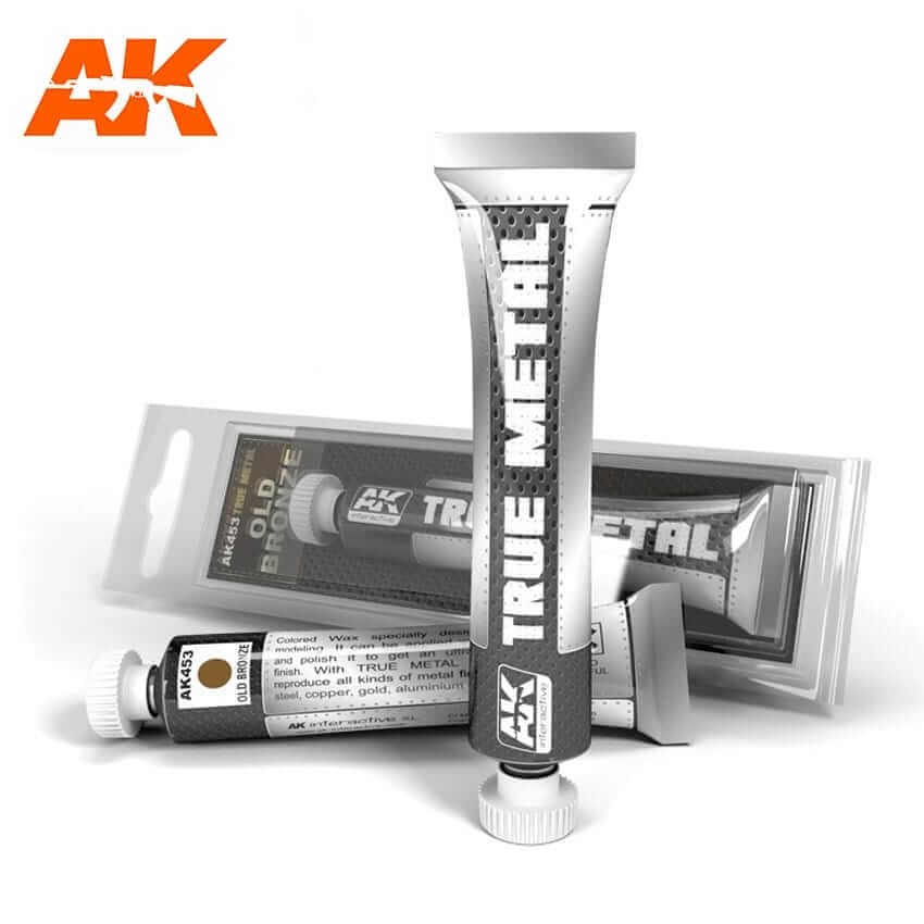 AK Interactive True Metal Old Bronze Paint AK453