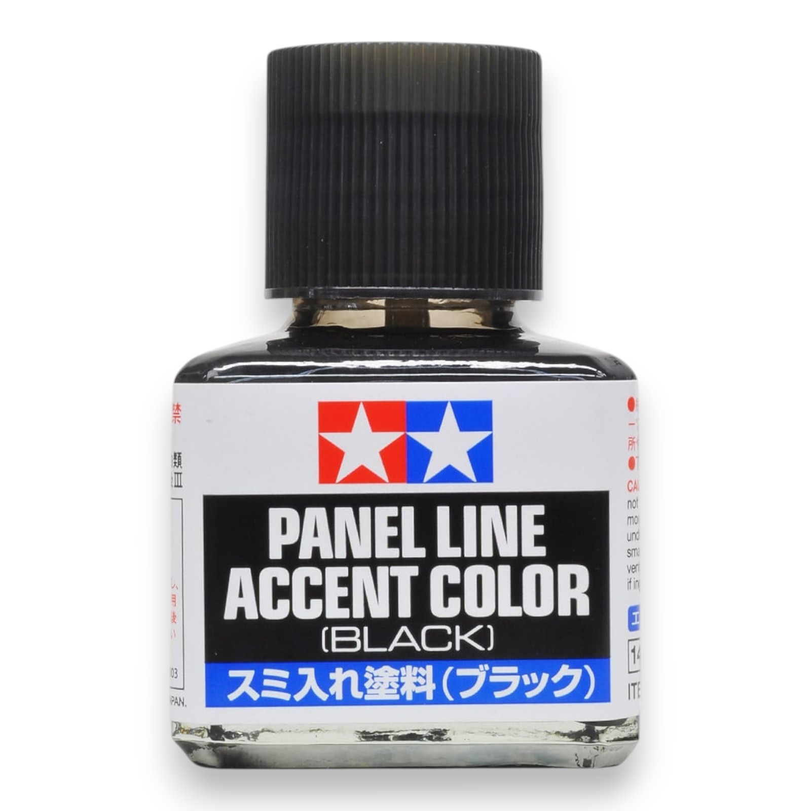 Panel Line Accent Color Black (40ml) for Plastic Model Kits (Tamiya)