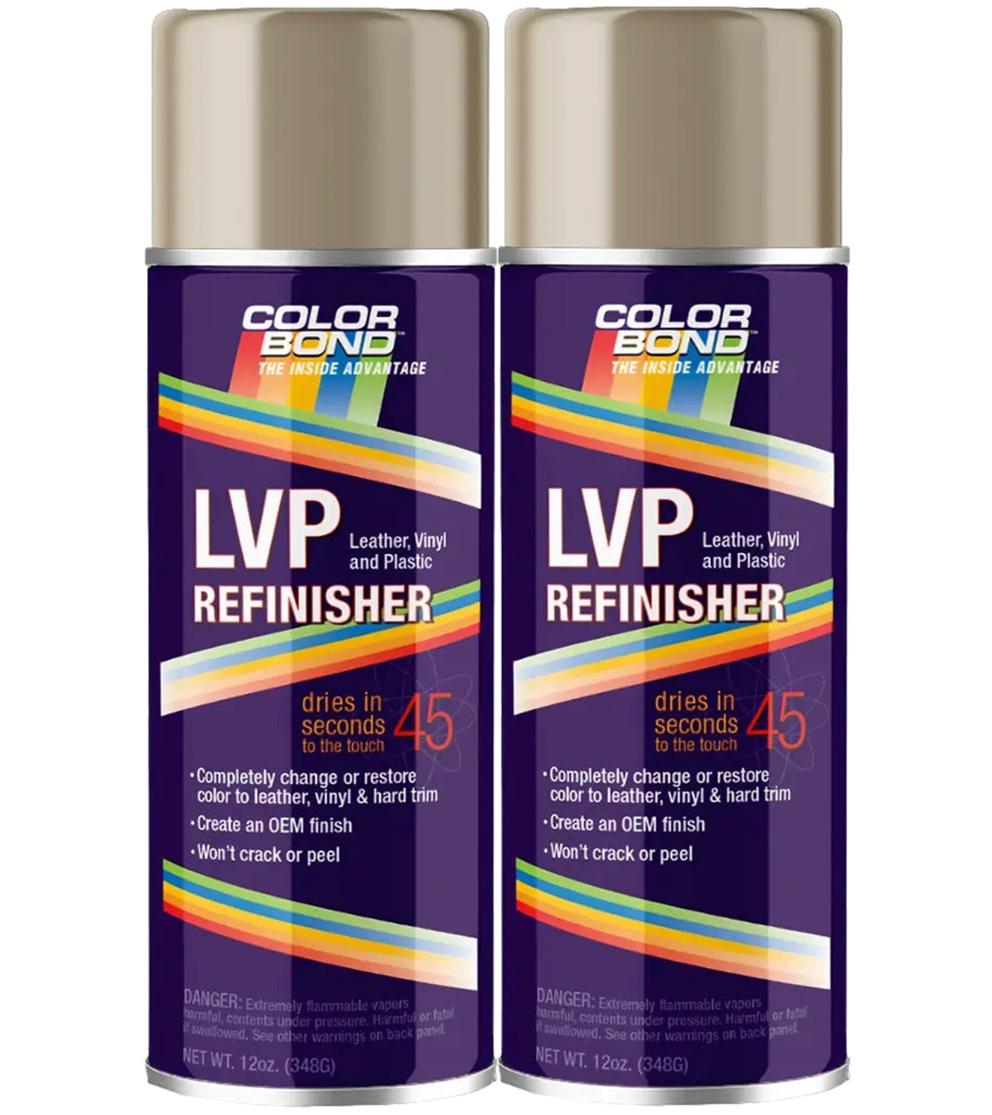 ColorBond Automotive Coating: Leather, Vinyl & Plastic, Ford Sandstone 2/PK