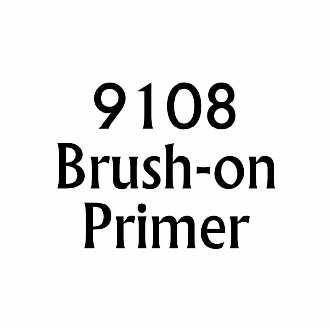 BRUSH-ON WHITE PRIMER Reaper Minis Master Series Paints REM09108 (0.5 oz Bottle)
