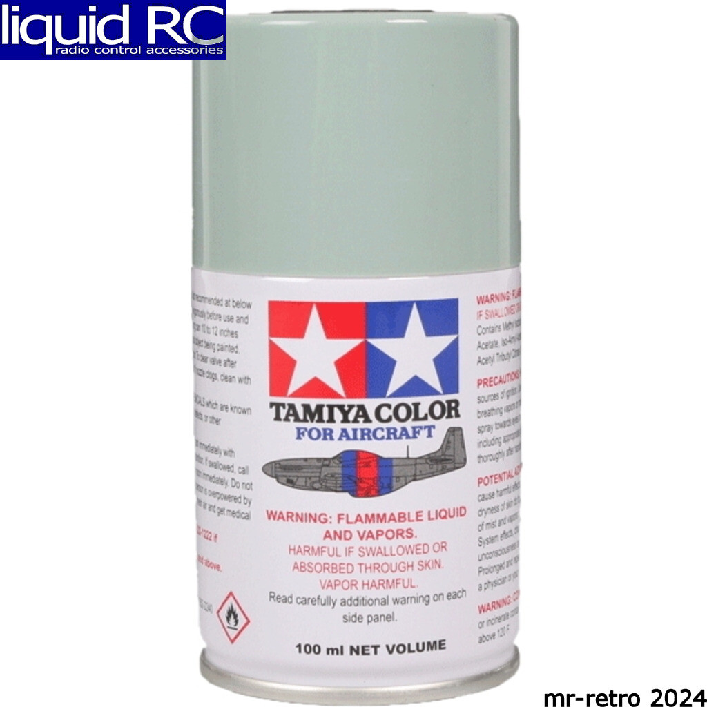 Tamiya USA TAM86518 Aircraft Spray AS-18 Light Gray Acrylic