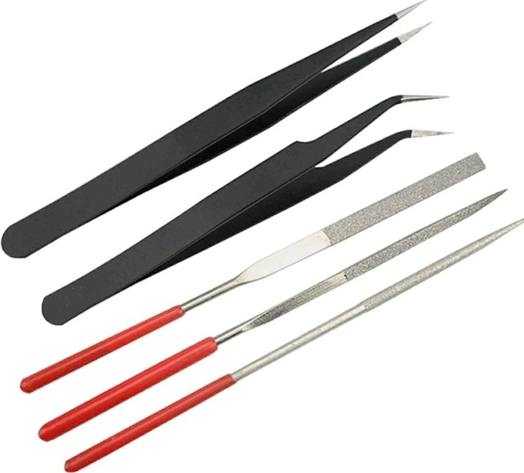 Model Tool Kit – Hobby Building Tool Hardware Basic Set with Hobby Clippers