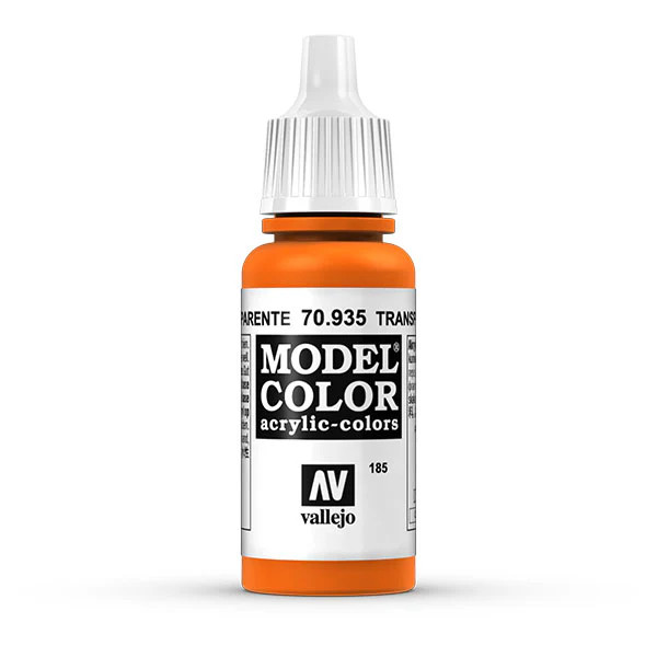 Vallejo – Model Color – 17ml. Paint Transparent Orange