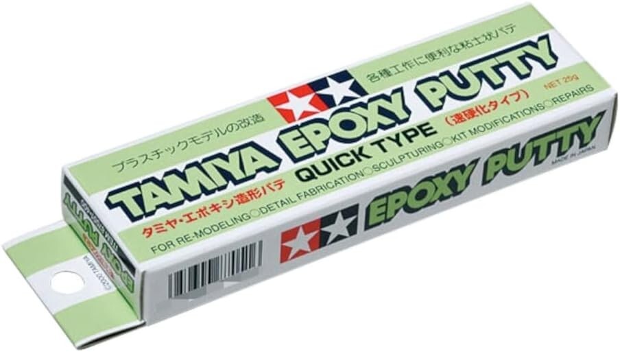 TAMIYA 87051 molding Paints & Finishes Epoxy Putty Quick Type Net 25g Japan
