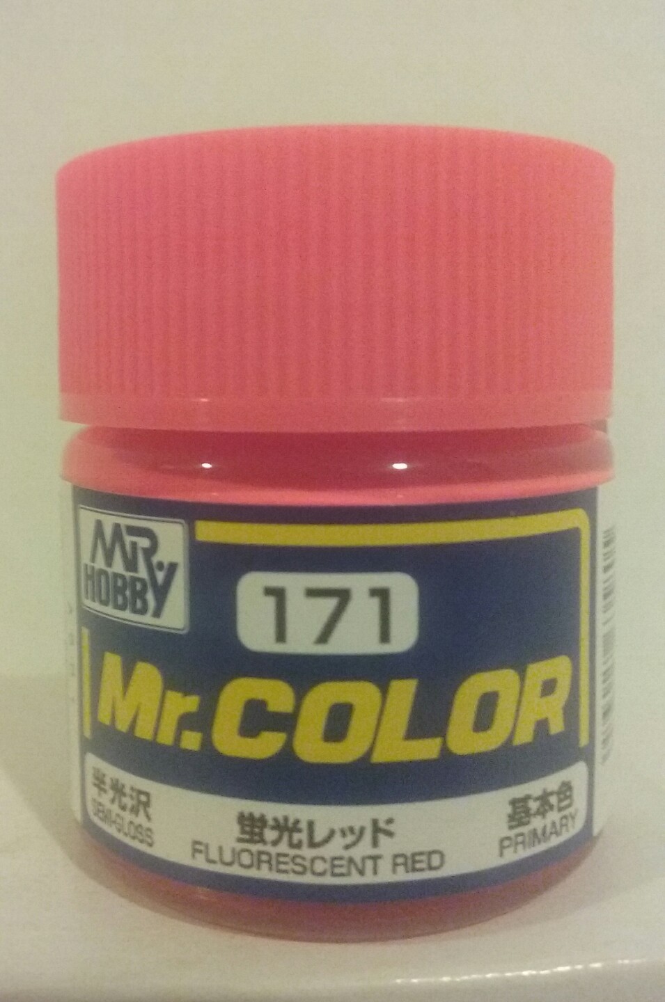 Gunze Sangyo /Mr Color C-171 Semi – Gloss, Fluorescent Red