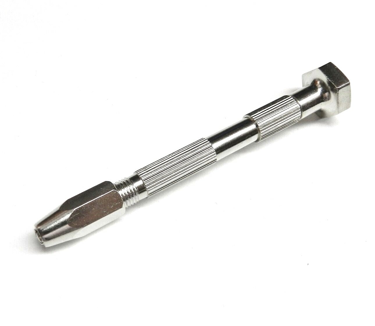 Pin Vise Swivel Head 2 Chuck 4 Sizes Hand Drill Tool Capacity Range 0-1/8″