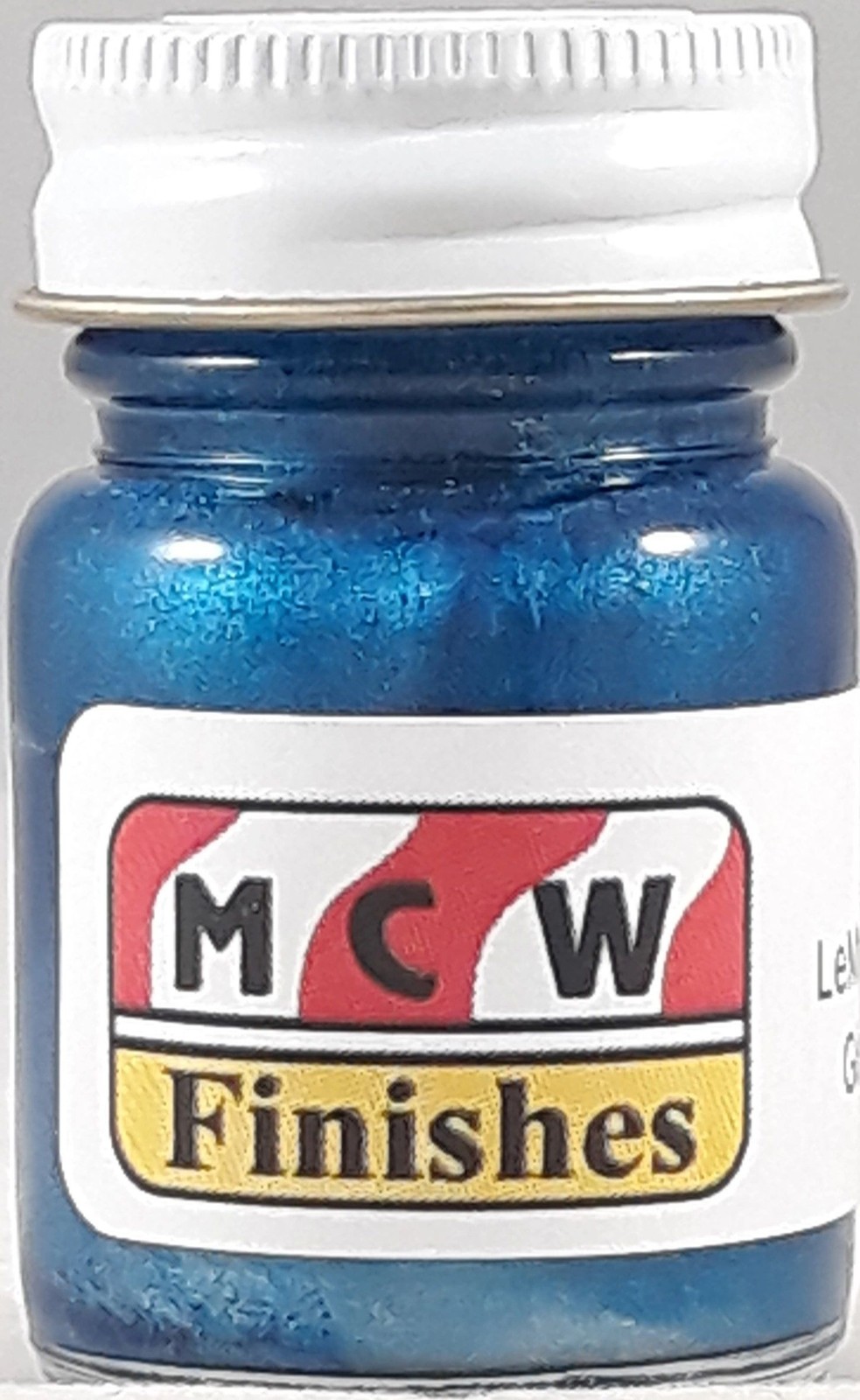 MCW Finishes 6801 Lemans Blue Gloss Enamel Paint – 1/2 Oz. Bottle