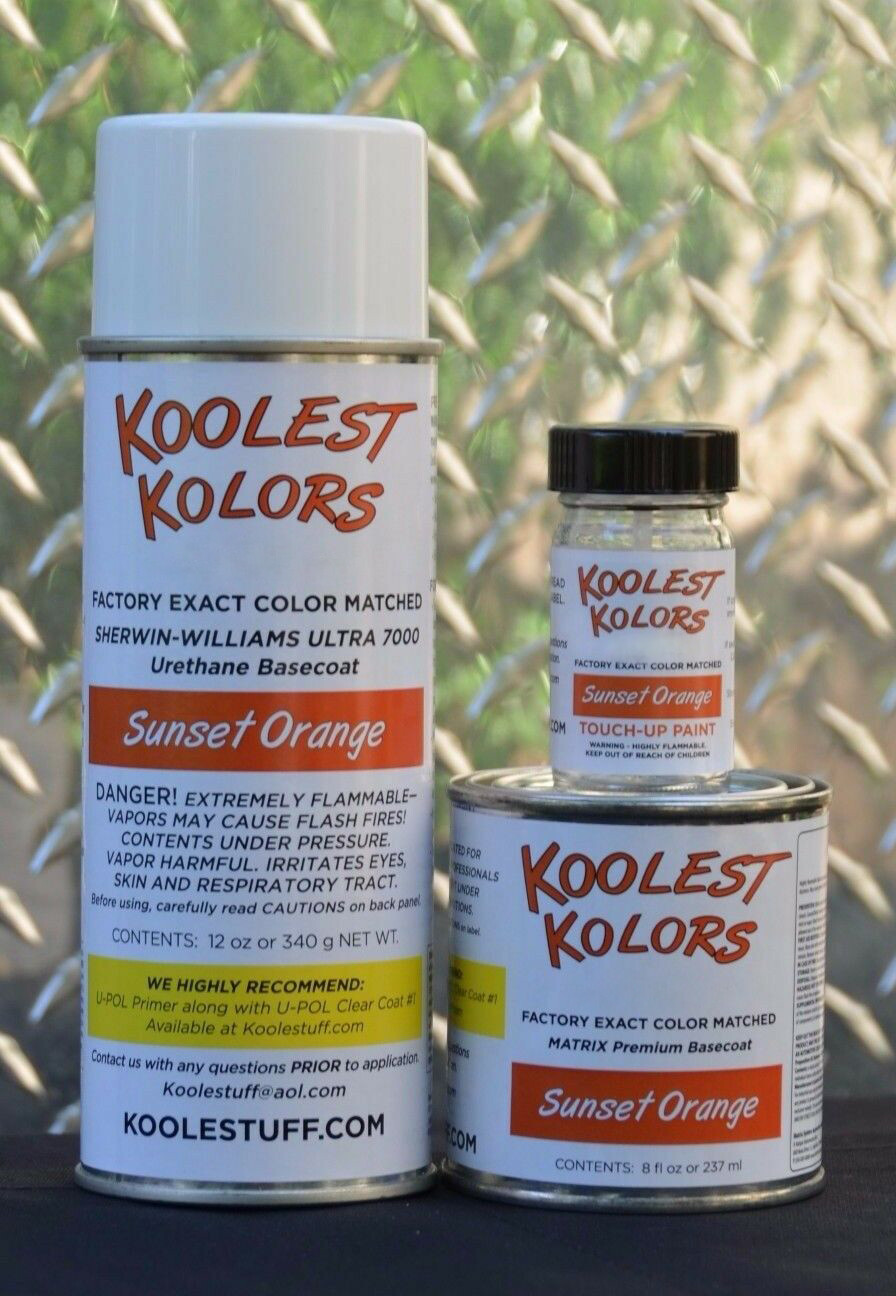 SUNSET ORANGE Paint for Schwinn Bike Restoration for STINGRAY Bicycle-others