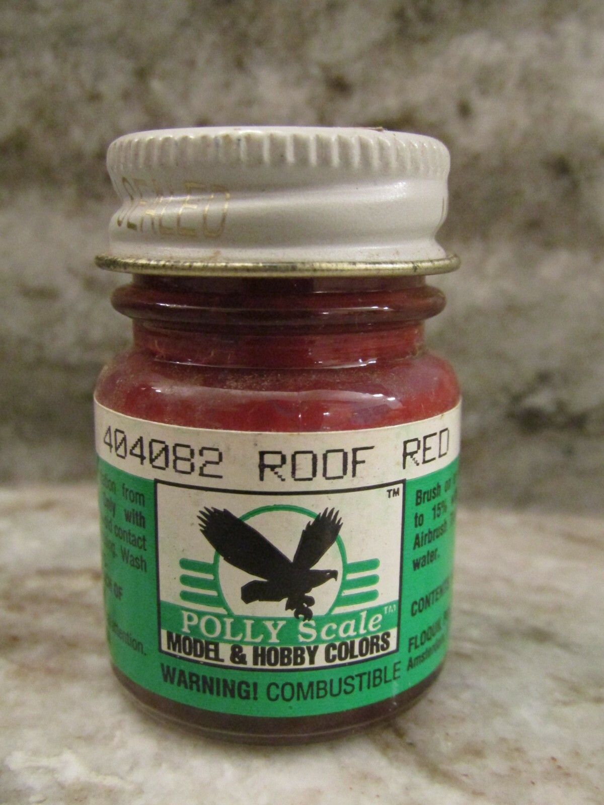 FLOQUIL POLLY SCALE MILITARY MODEL & HOBBY PAINT .5oz .5 OUNCE – ROOF RED