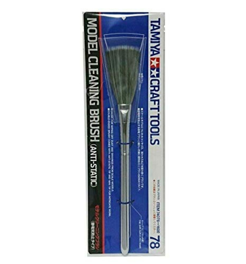 Tamiya 74078 Craft Tools Model dust Cleaning dedicated Brush Anti Static F/S