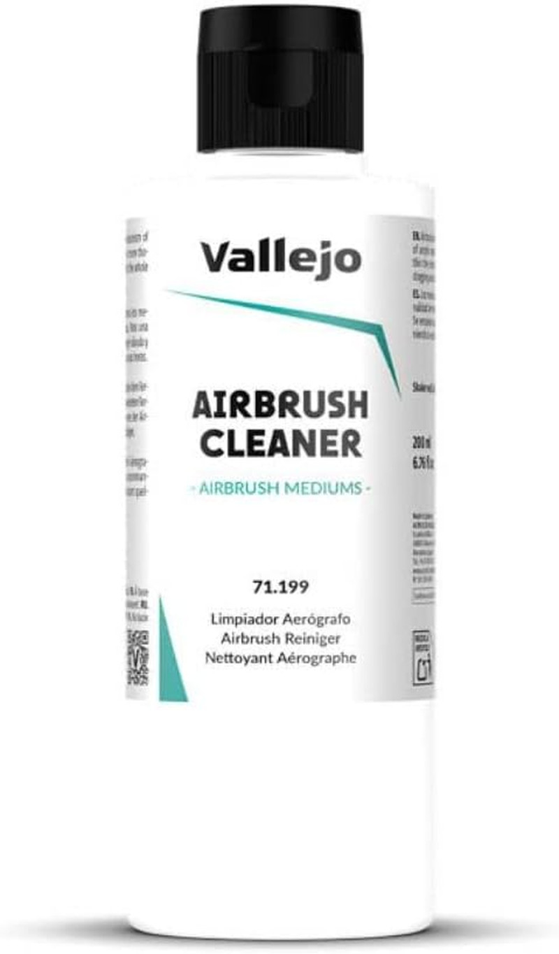 – Airbrush Cleaner for Acrylic Paints 200 Ml. (6.76 Fl.Oz.)