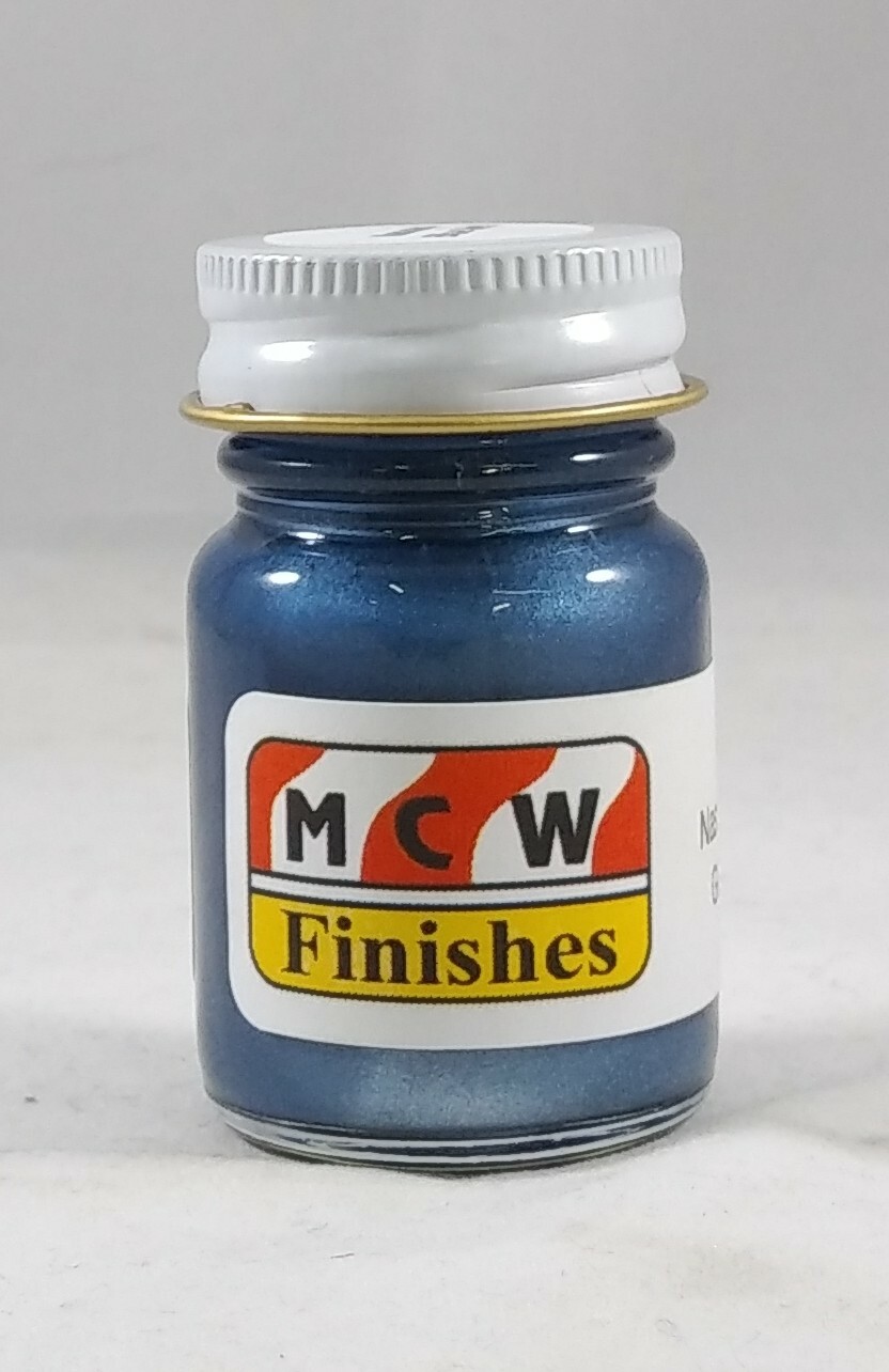 MCW Finishes Nassau Blue Enamel Model Paint for Auto, Military, Aircraft