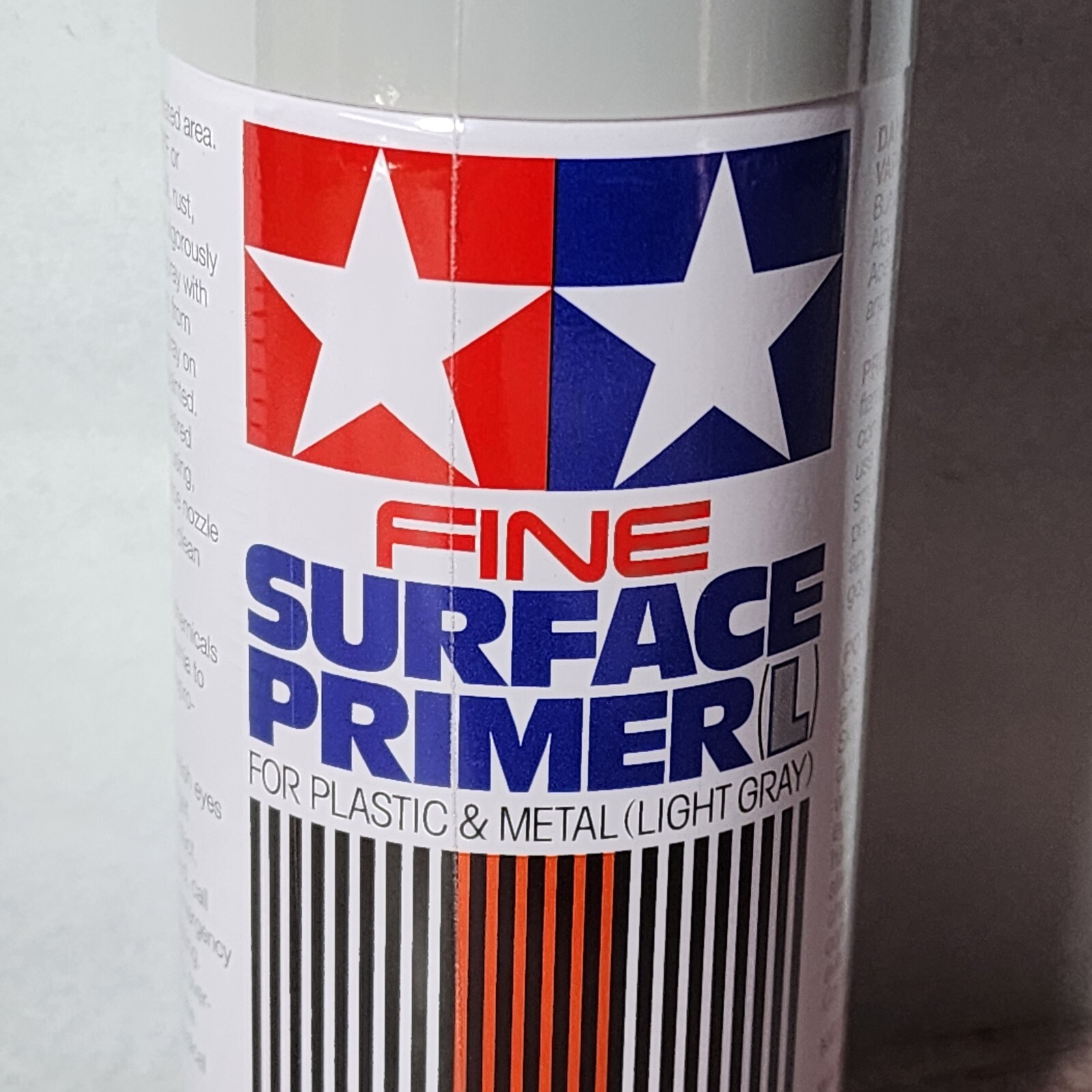 Tamiya Paints 865-87064 Surface Primer Spray Light Gray – 6-1/12oz Model Trains