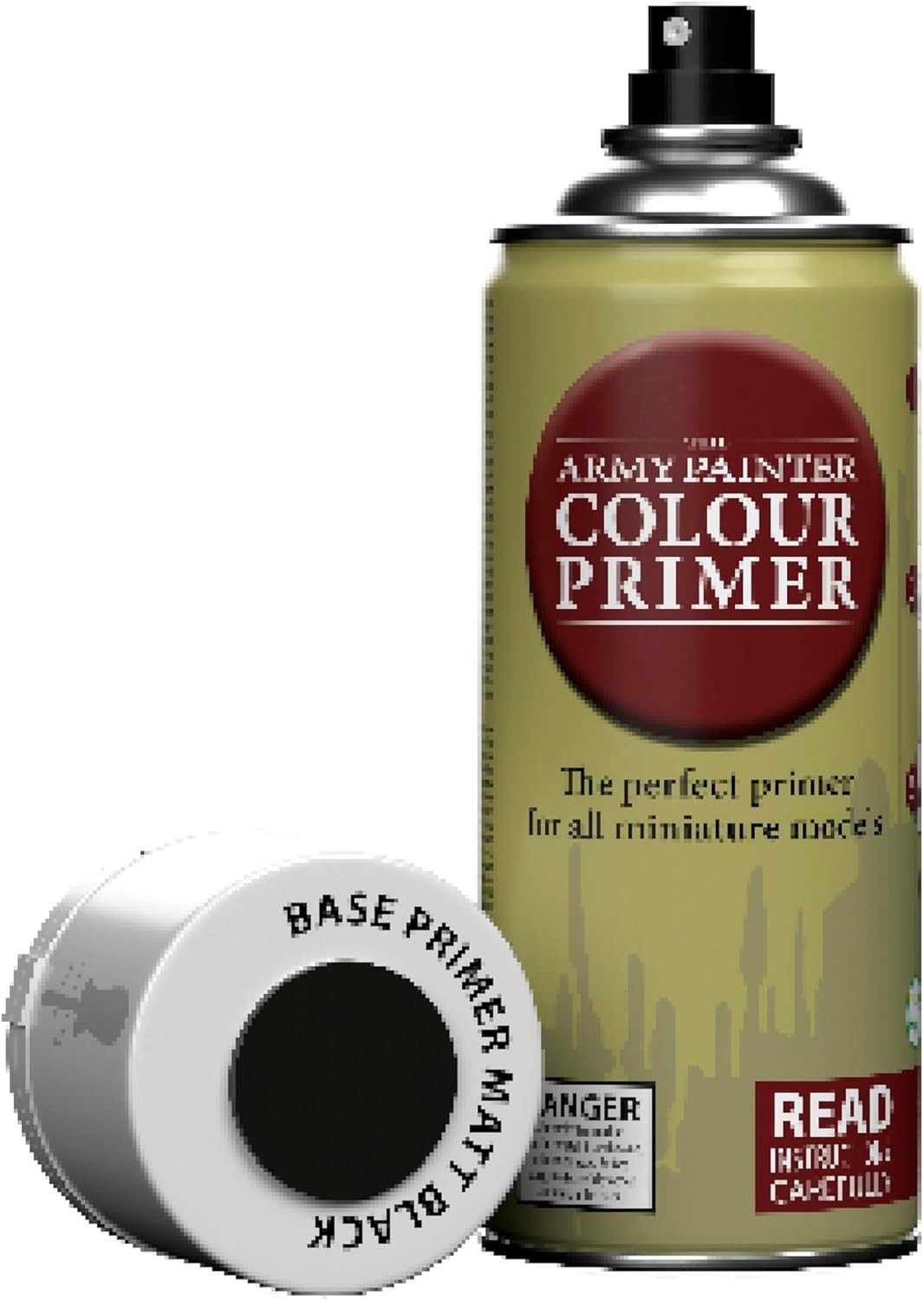 The Army Painter Base Primer Matt Black, 400 mL Acrylic Spray Primer, Spray Pain