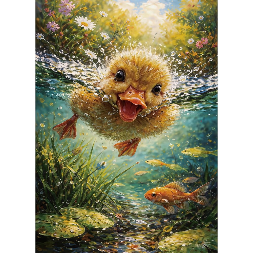 Diamond Painting Kit for Adults 12 x 16 Inch 5D DIY Art