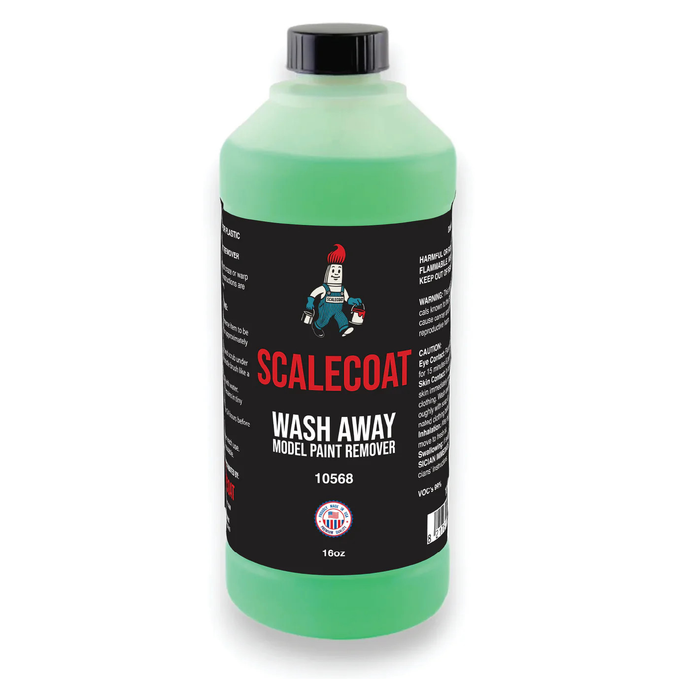 Scalecoat Wash Away Paint Remover 16oz Bottle