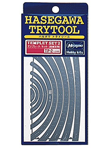 Hasegawa Template 2 Curved Ruler TP2 Paints Brand New
