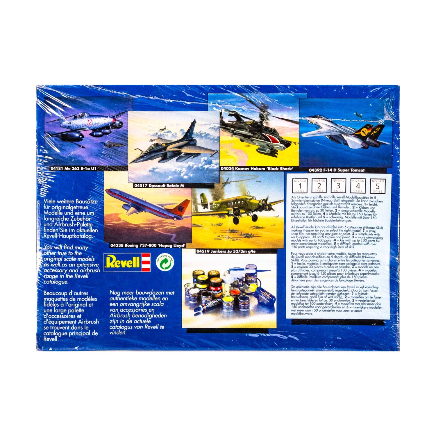 Revell/Monogram Model Kit Hawker Hurricane Mk. II B SW (VG/New)