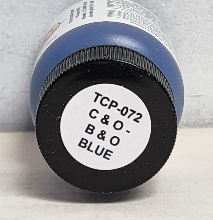 True Color Paint TCP-72 Baltimore Chesapeake Ohio BLUE Model Railroad 1 bottle
