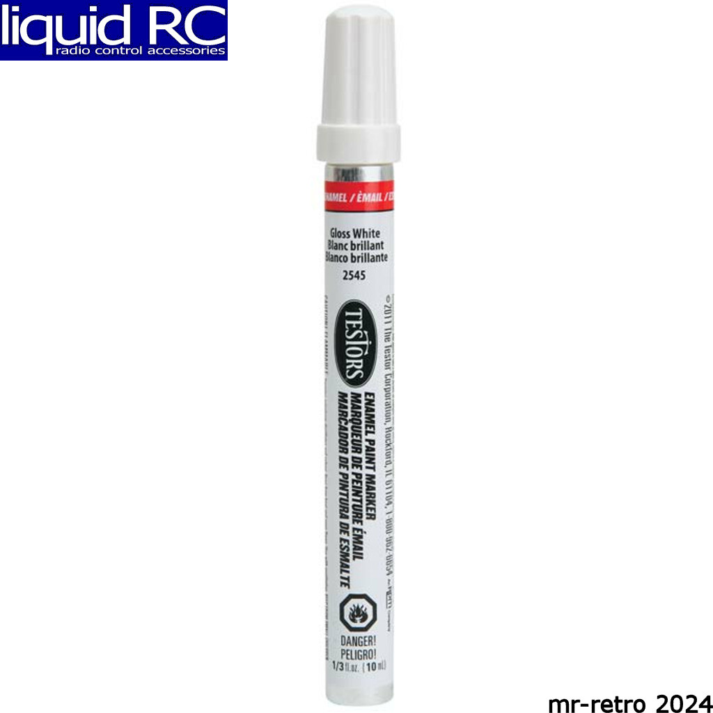Testors 2545c Enamel Paint Marker Gloss White