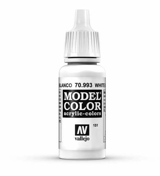 Vallejo White Grey Model Color 17ml Acrylic Paint 70.993