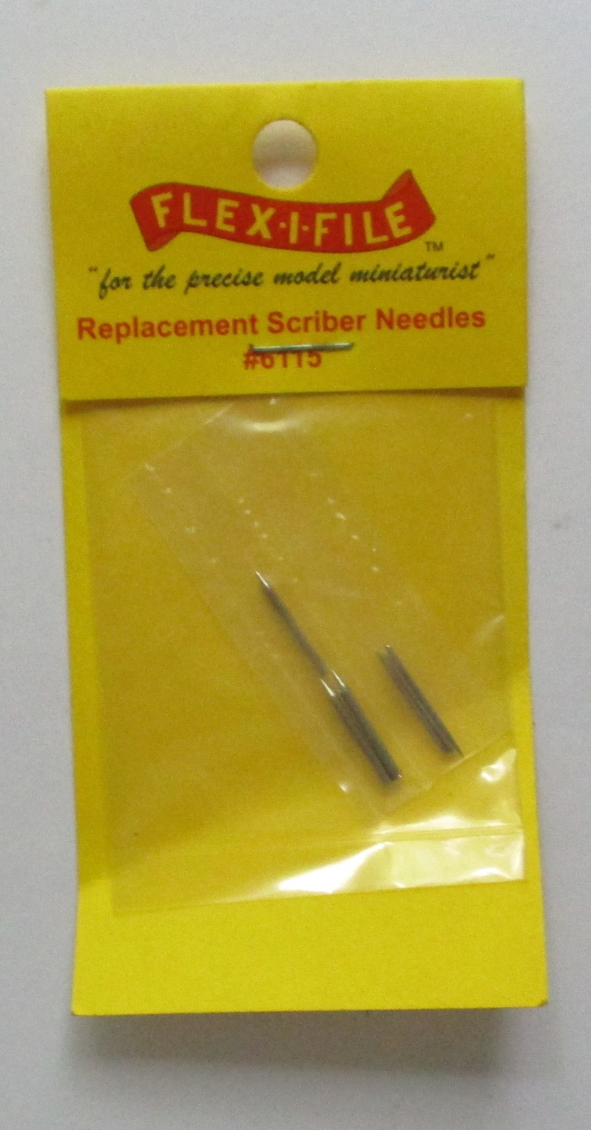 Flex-I-File 6115 Ultra Fine Needle Point Scriber 7 Replacement Needles