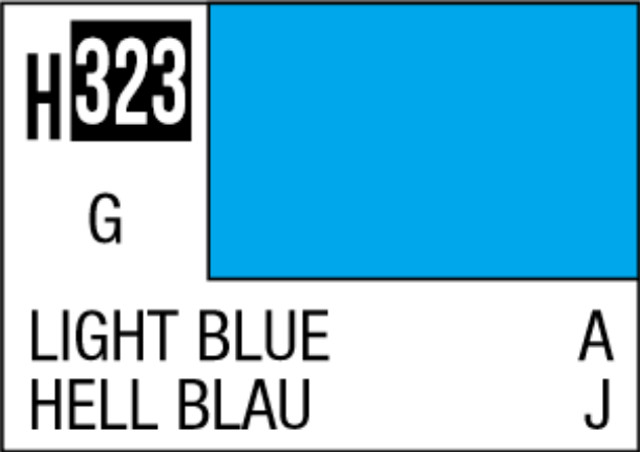 Mr. Hobby Aqueous H323 Gloss Light Blue 10ml