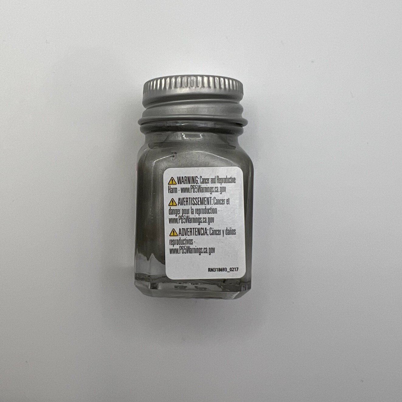 Flat Steel 1180 Testor Enamel Paint 0.25fl.oz./7.4mL NEW