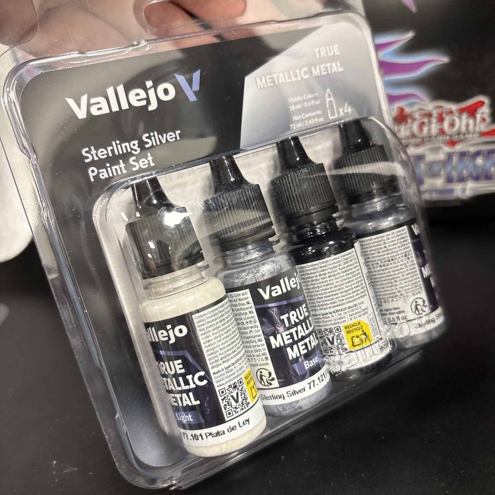 Vallejo Sterling Silver Paint Set￼